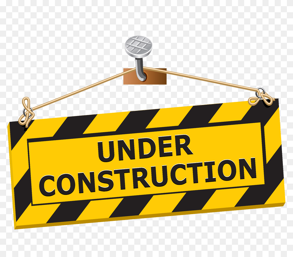 Under Construction Coming Soon Clip Art, Fence, Barricade Png Image