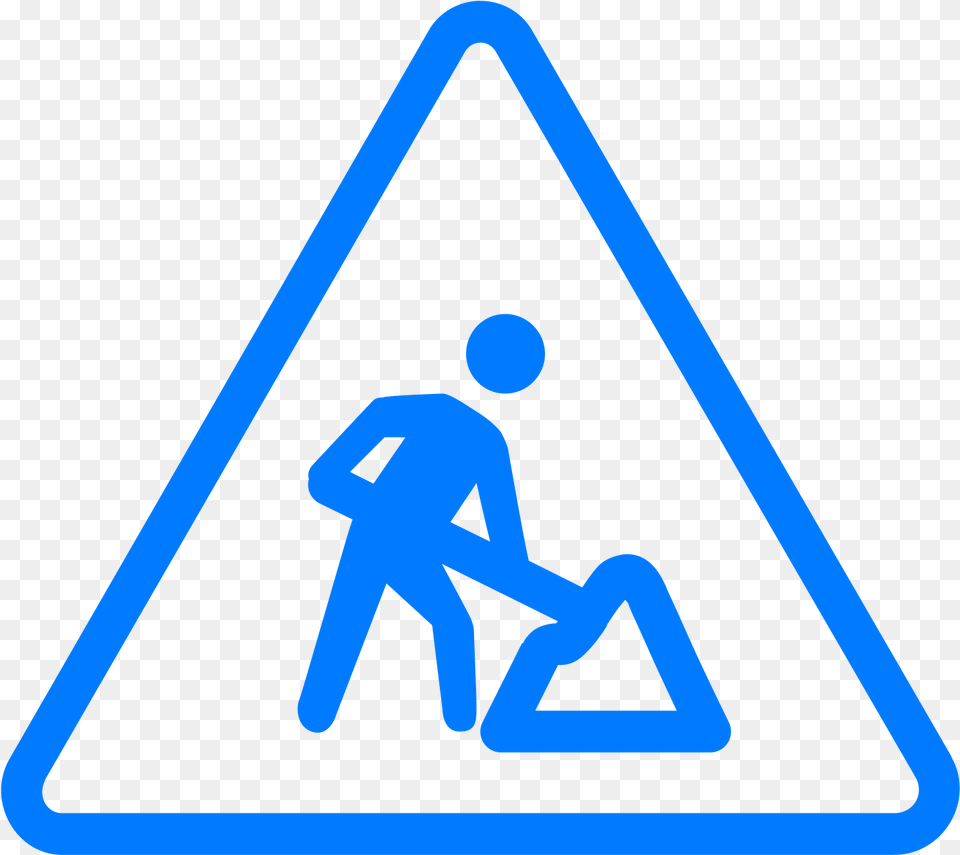 Under Construction Icon Construction Symbol, Sign, Triangle, Road Sign Free Png