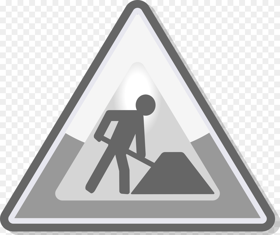 Under Construction Icon Road Signs Road Works, Triangle Free Png Download