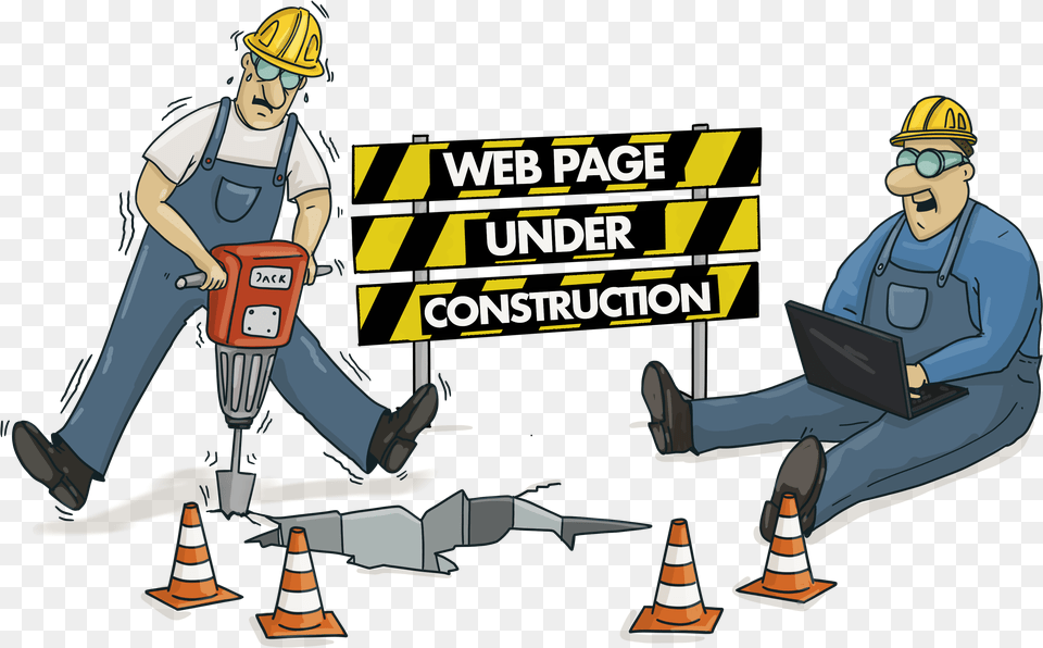 Under Construction Image, Worker, Person, Helmet, Laptop Free Transparent Png