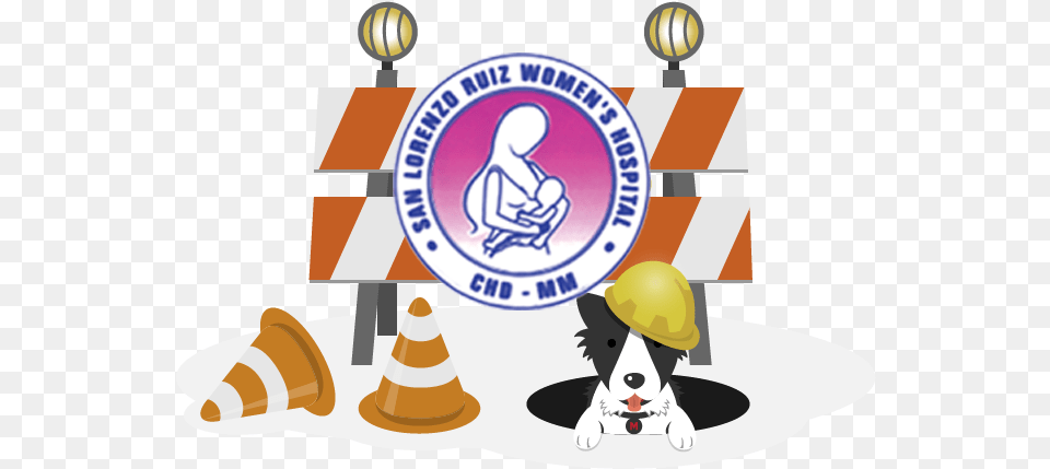 Under Construction San Lorenzo Ruiz Women39s Hospital, Fence, Clothing, Hardhat, Helmet Free Png