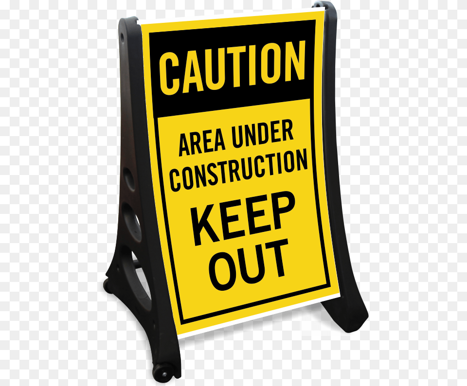 Under Construction Sign Sign, Fence, Text Free Png Download