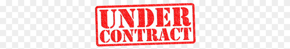 Under Contract Under Contract, Sticker, Food, Ketchup, Text Free Png Download