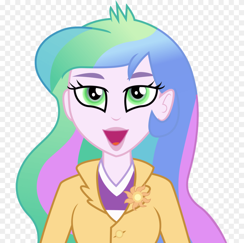 Under Our Spell By Illumnious Equestria Girls Celestia And Luna, Publication, Book, Comics, Baby Free Transparent Png