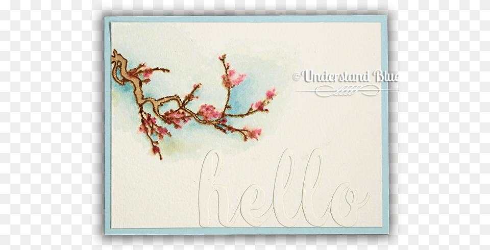 Under The Cherry Blossom Stamp Amp Die Bundle Cherry Blossom, Flower, Plant, Cherry Blossom, Envelope Png Image