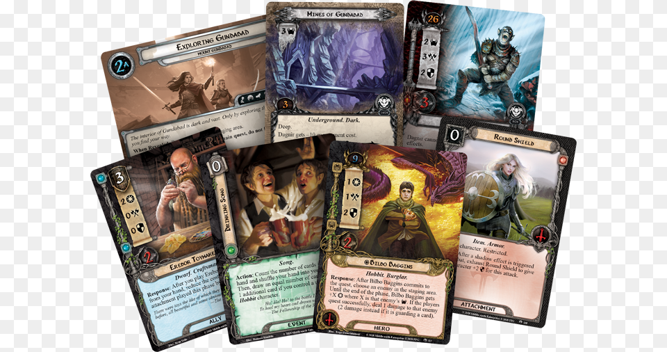 Under The Mountain Lord Of The Rings Lcg The Mountain, Publication, Art, Book, Collage Free Png Download