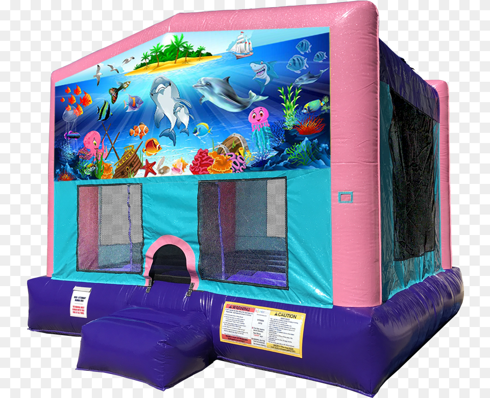 Under The Sea Bouncer Under The Sea Bounce House, Inflatable Png Image