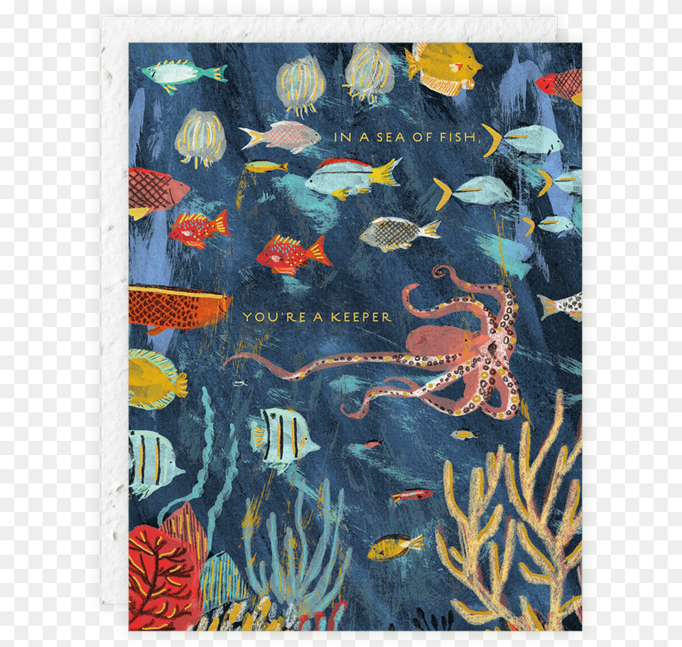 Under The Sea Seedlings Card Art, Water, Aquatic, Sea Life, Animal Free Transparent Png