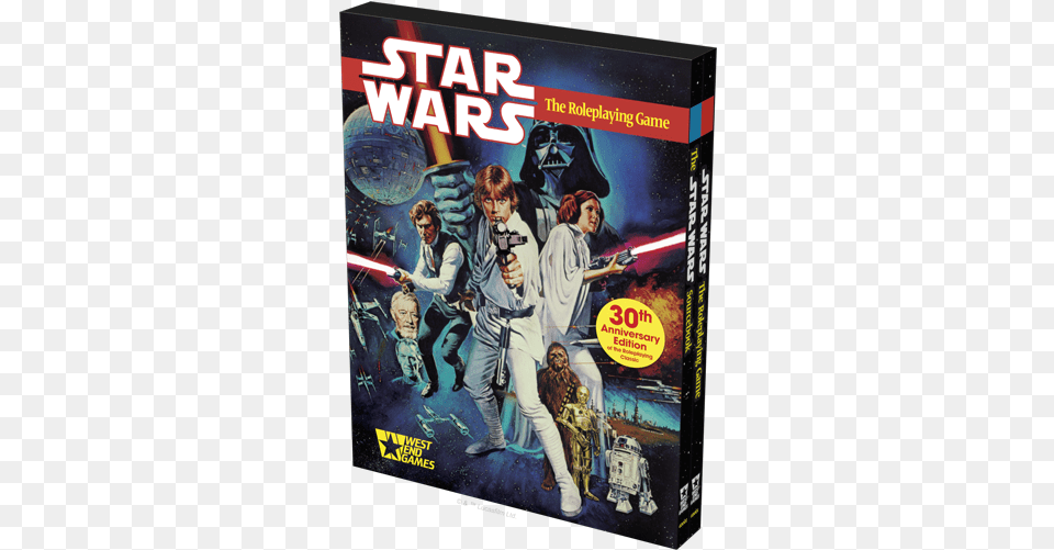 Underestimate The Force Fantasy Flight Games Star Wars Rpg 30th Anniversary, Book, Publication, Adult, Comics Free Transparent Png