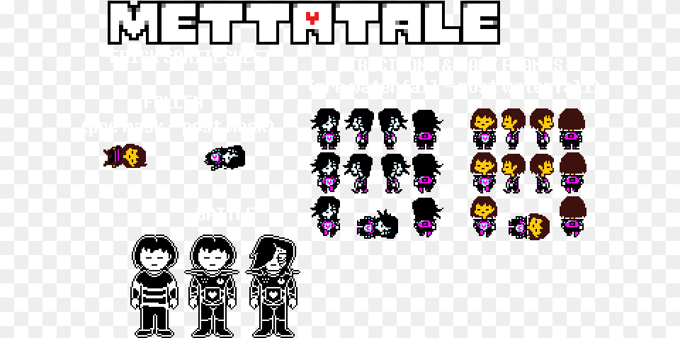 Underfell Frisk Sprite Sheet, Person, Logo, Face, Head Free Png Download