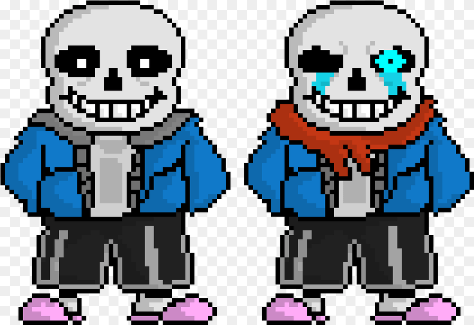 Underfell Sans Pixel Art, Qr Code Png Image