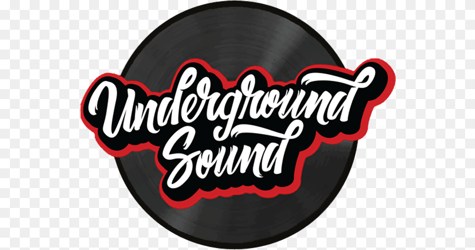Underground Hip Hop Logo Calligraphy, Sticker, Text Png Image