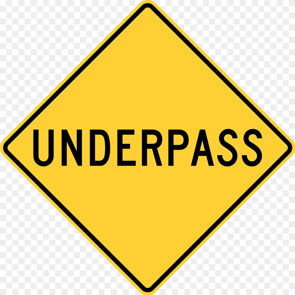 Underpass New York State Clipart, Sign, Symbol, Road Sign Free Transparent Png