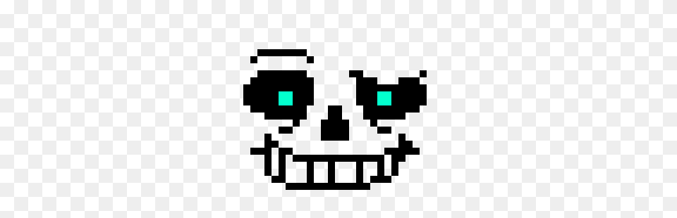 Underswap Sans Face Pixel Art Maker Free Png