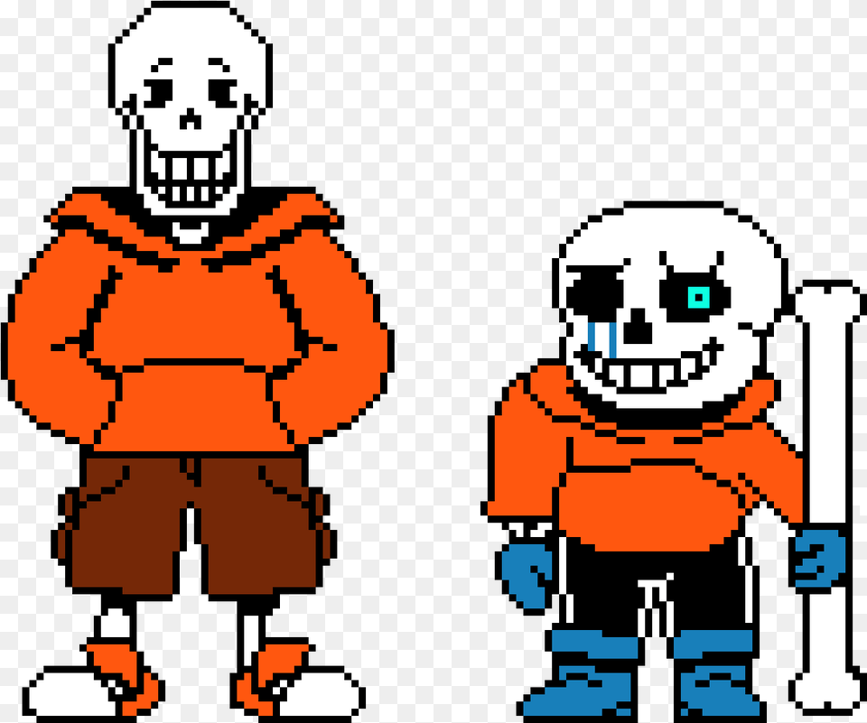 Underswap Sans Y Papyrus, Baby, Person, Qr Code Free Png