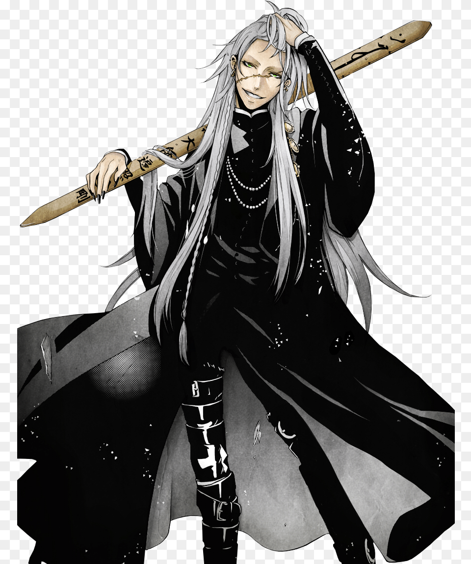 Undertaker Black Butler, Book, Comics, Publication, Adult Free Png