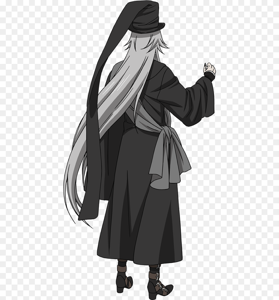 Undertaker Kuroshitsuji Zerochan Anime Undertaker Black Butler, Book, Comics, Publication, Adult Free Png