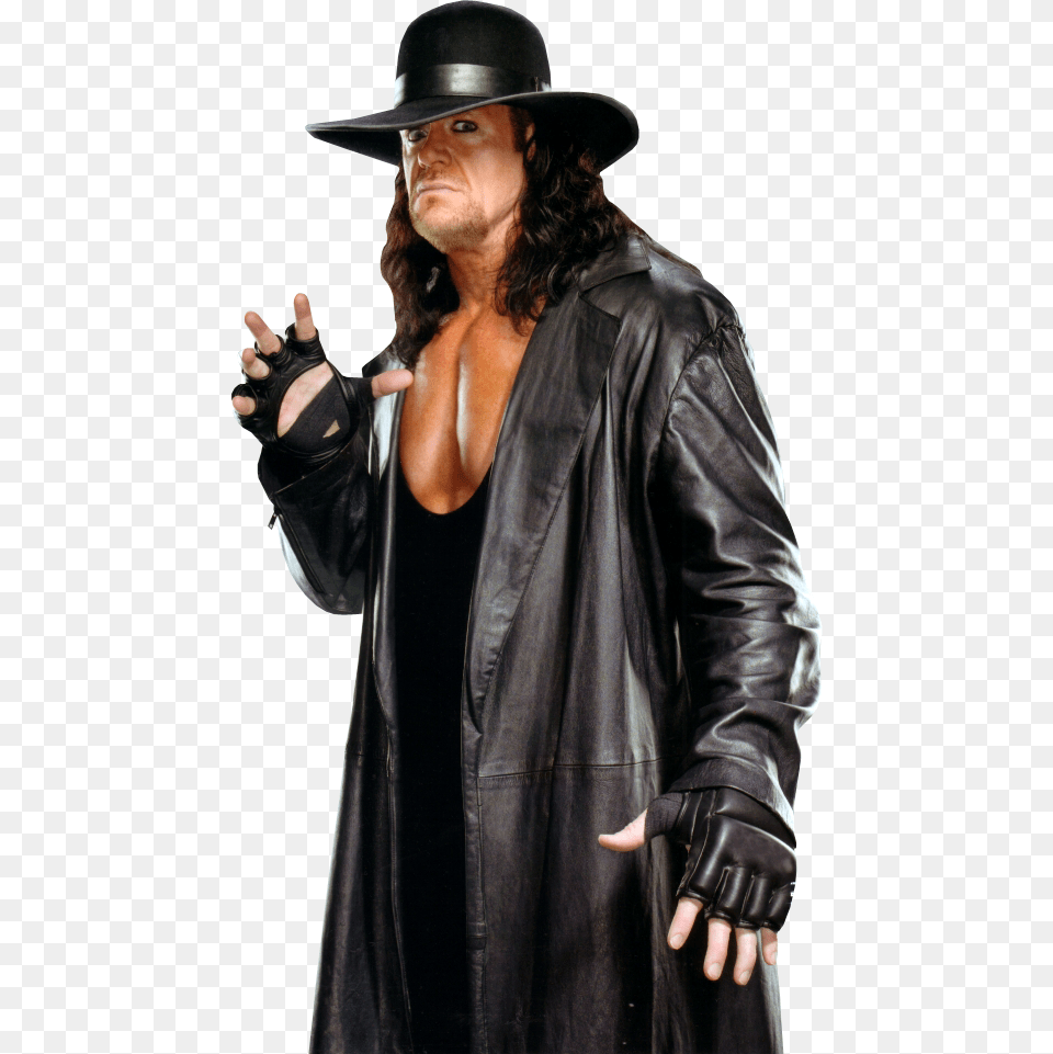 Undertaker Transparent Background Undertaker, Finger, Body Part, Clothing, Coat Png