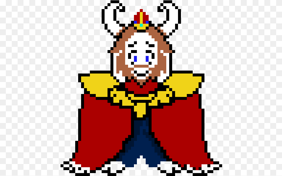 Undertale Asgore, Clothing, Costume, Person, Qr Code Free Transparent Png