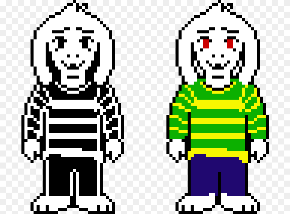 Undertale Asriel Sprite Asriel Dreemurr, Clown, Performer, Person, Qr Code Free Transparent Png