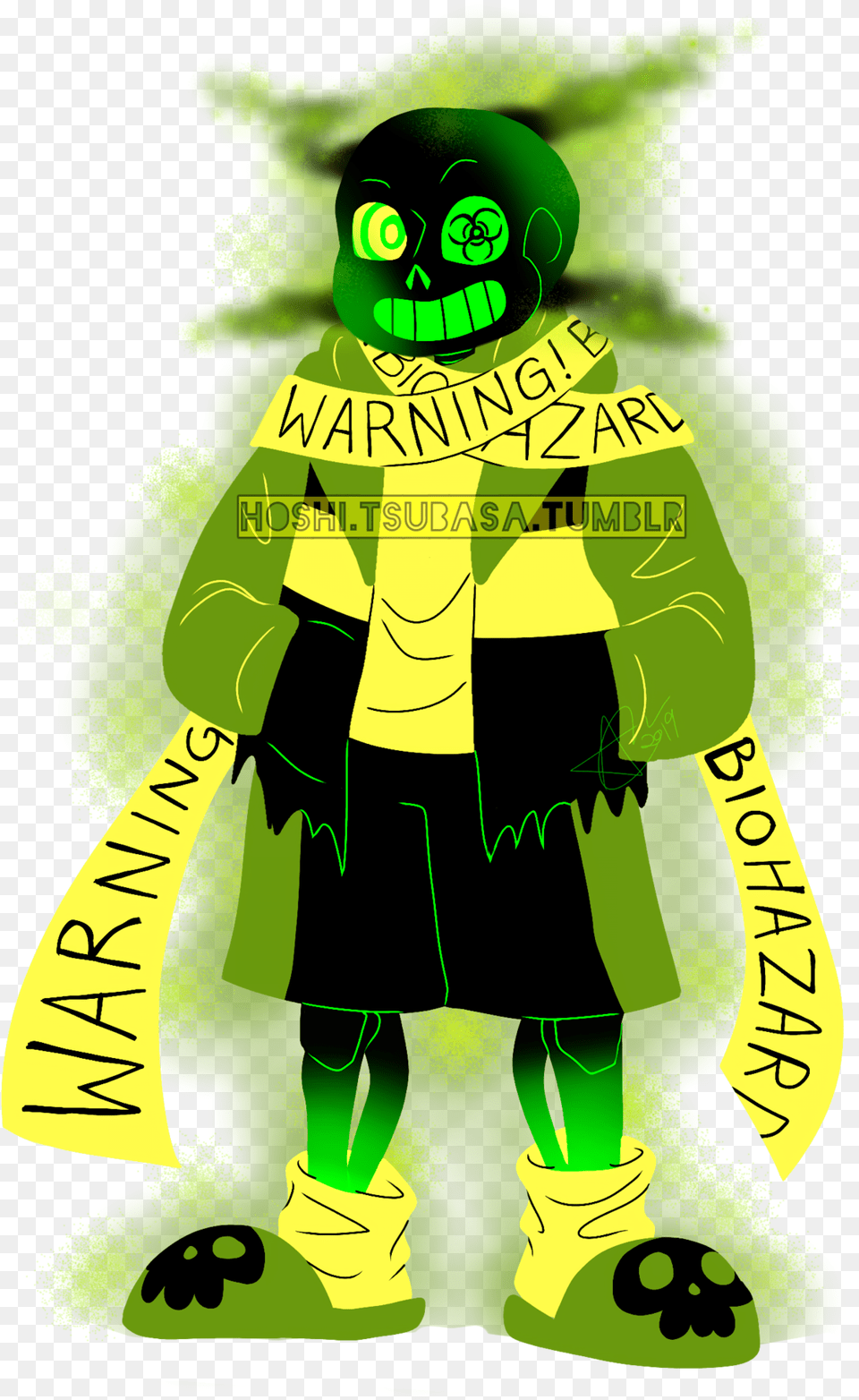 Undertale Au Fanon Wiki Cartoon, Green, Advertisement, Poster, Baby Free Png