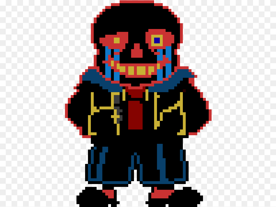 Undertale Au Fanon Wiki Error Sans Pixel Art Free Transparent Png