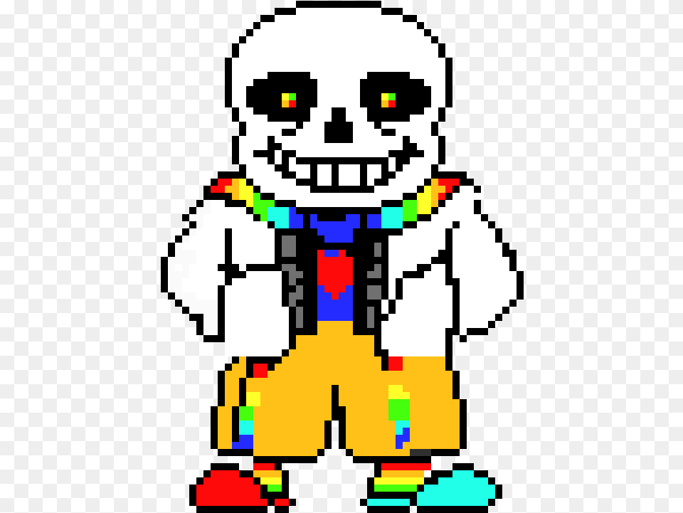 Undertale Au Fanon Wiki Pixel Art Sans Undertale, Qr Code Free Png Download