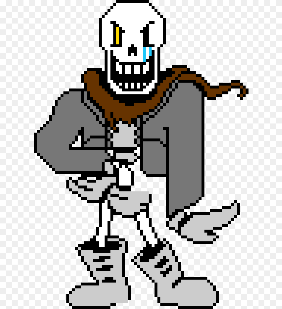 Undertale Au Fanon Wiki Undertale Papyrus Sprite Png Image