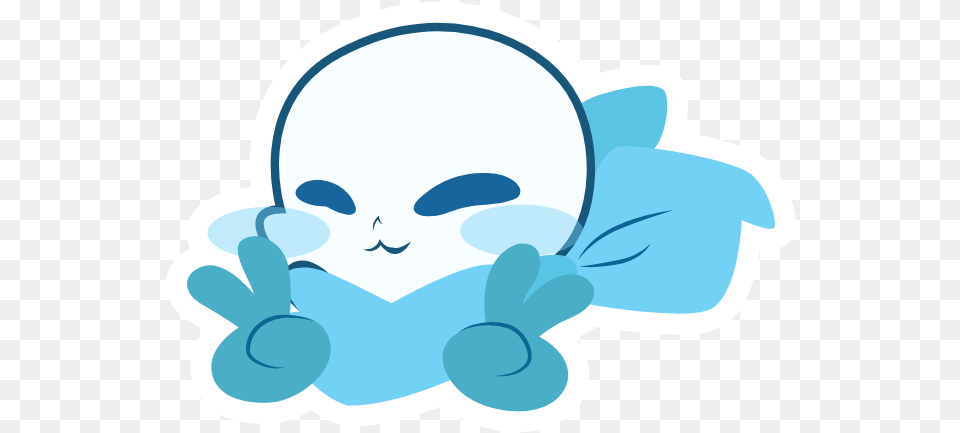 Undertale Blueberry Sans In 2020 Stickers San Fictional Character, Baby, Person, Outdoors, Art Free Png