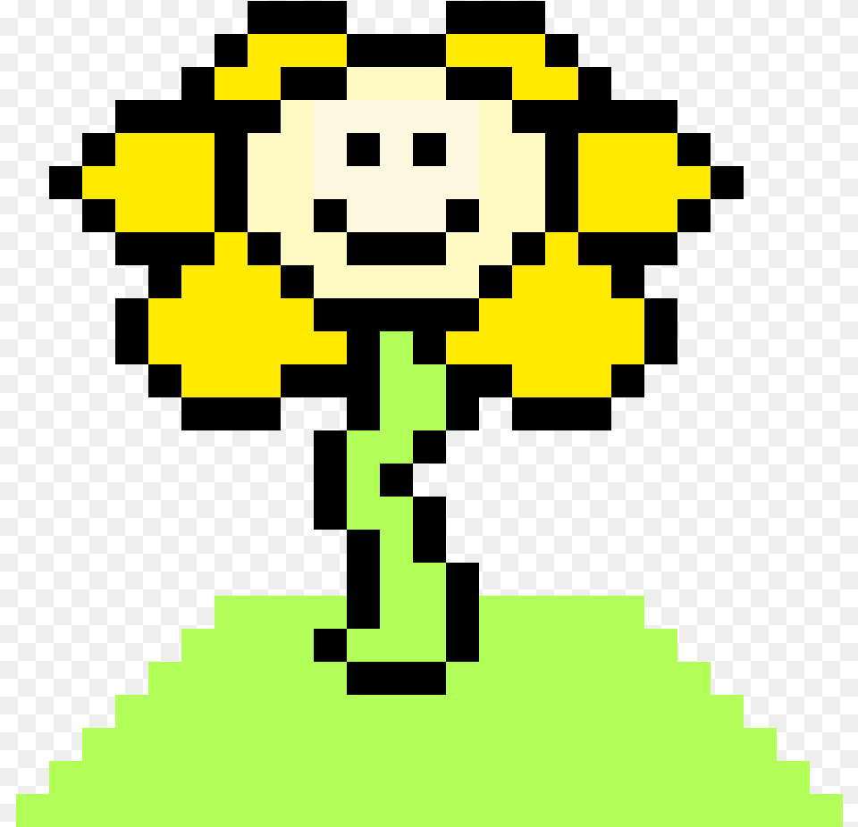 Undertale Flowey Pixel Art, Flower, Plant, Daisy, Graphics Free Transparent Png
