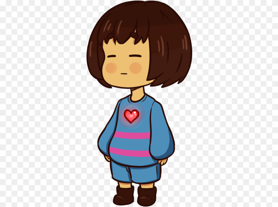 Undertale Frisk By Charliesgallery D9cc6zg Undertale Frisk, Baby, Person, Face, Head Free Png