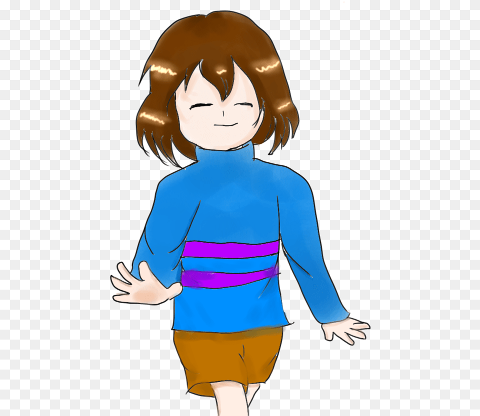 Undertale Frisk Cartoon Frisk Cartoon, Sleeve, Clothing, Long Sleeve, Person Png