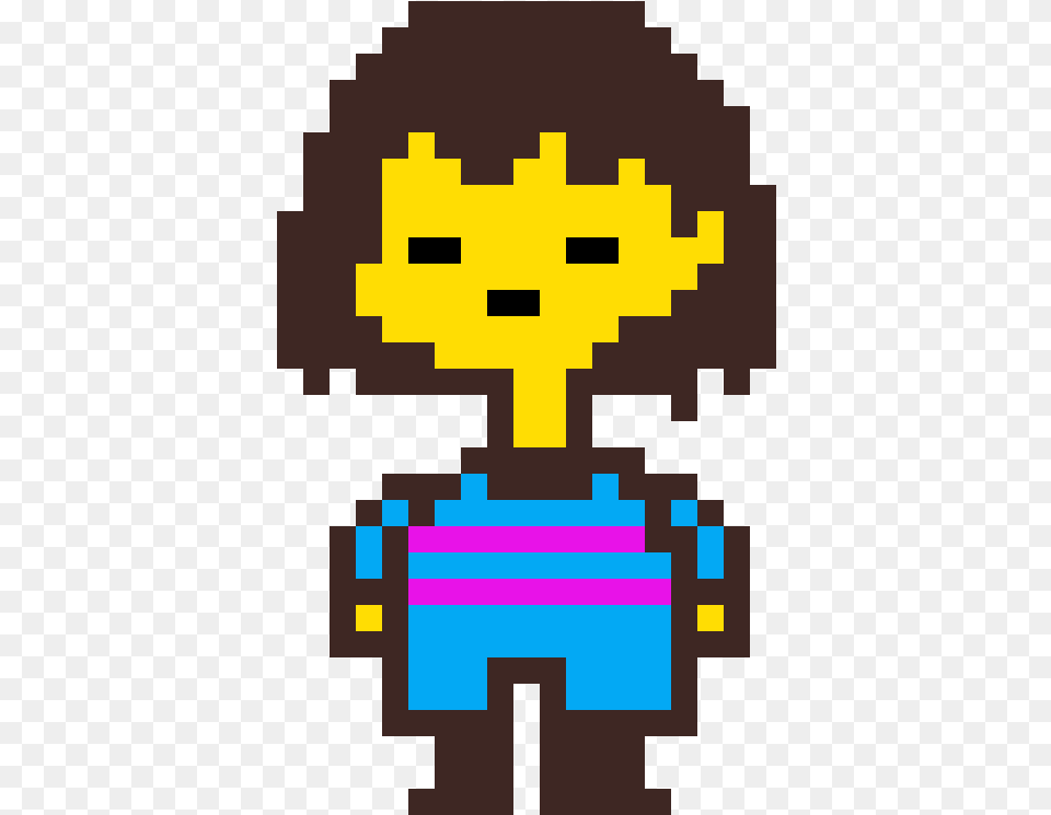 Undertale Frisk Pixel Art, First Aid Free Png Download