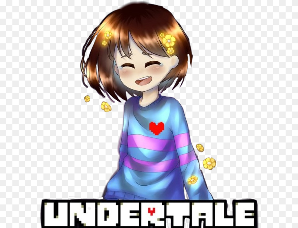 Undertale Frisk Undertale, Book, Comics, Publication, Person Free Transparent Png