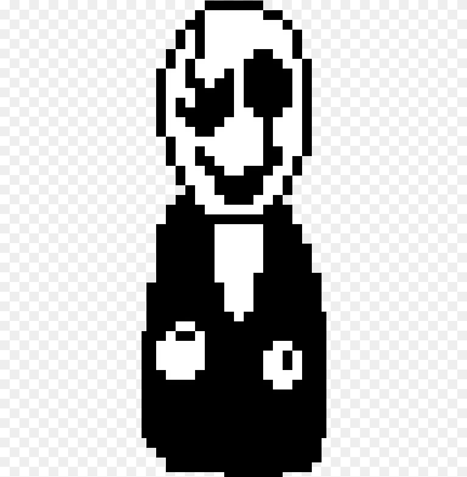 Undertale Gaster, Stencil Free Png