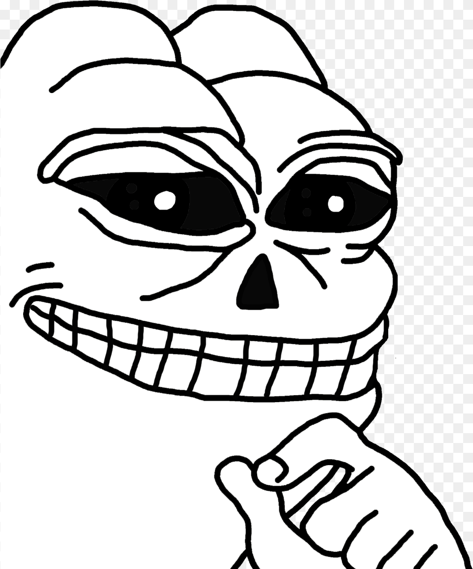 Undertale Gifs Meme Alert Pepe The Frog, Stencil, Art, Baby, Person Free Png Download