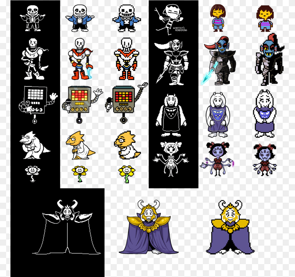 Undertale In Game Sprites, Book, Comics, Publication, Baby Png