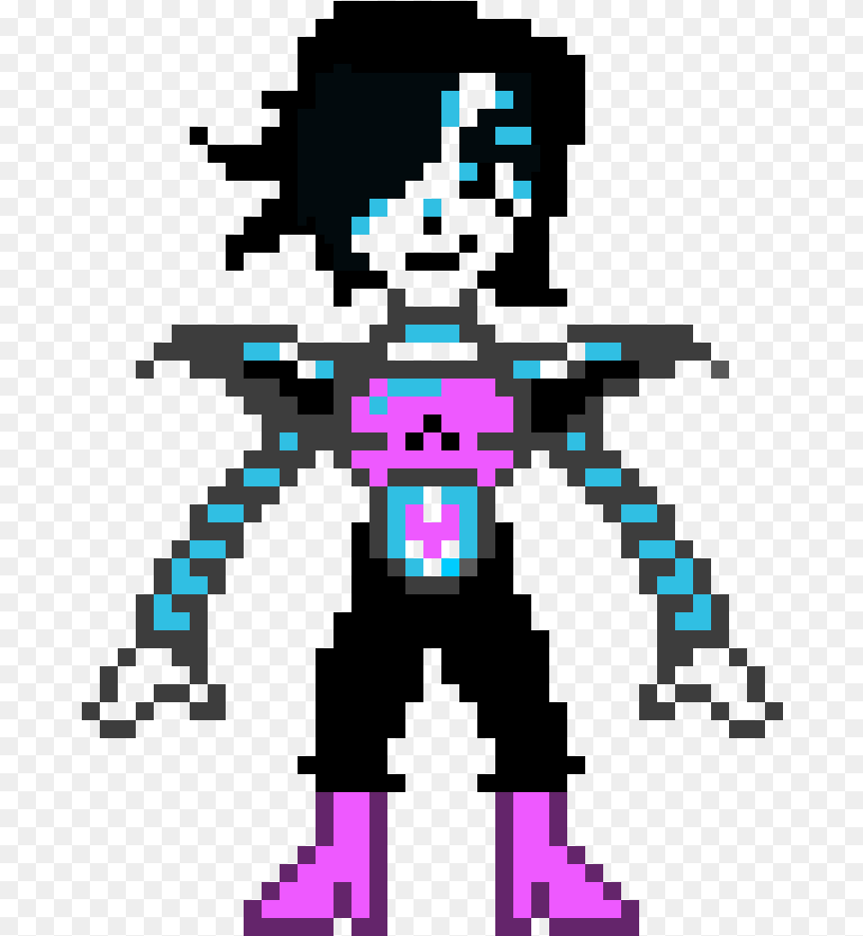 Undertale Mettaton Ex Sprite, Robot Free Transparent Png