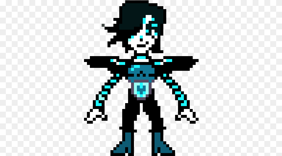 Undertale Mettaton Ex Sprite, Animal, Bird, Jay, Qr Code Free Png