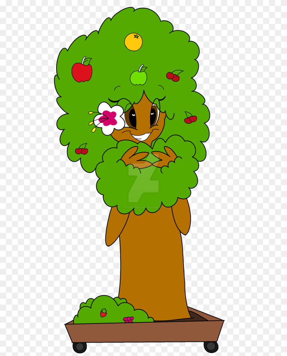 Undertale Oc, Green, Plant, Tree, Baby Free Transparent Png