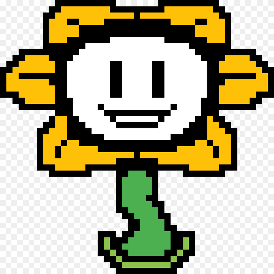 Undertale Pixel Art Flowey, Electronics, Hardware Free Png Download