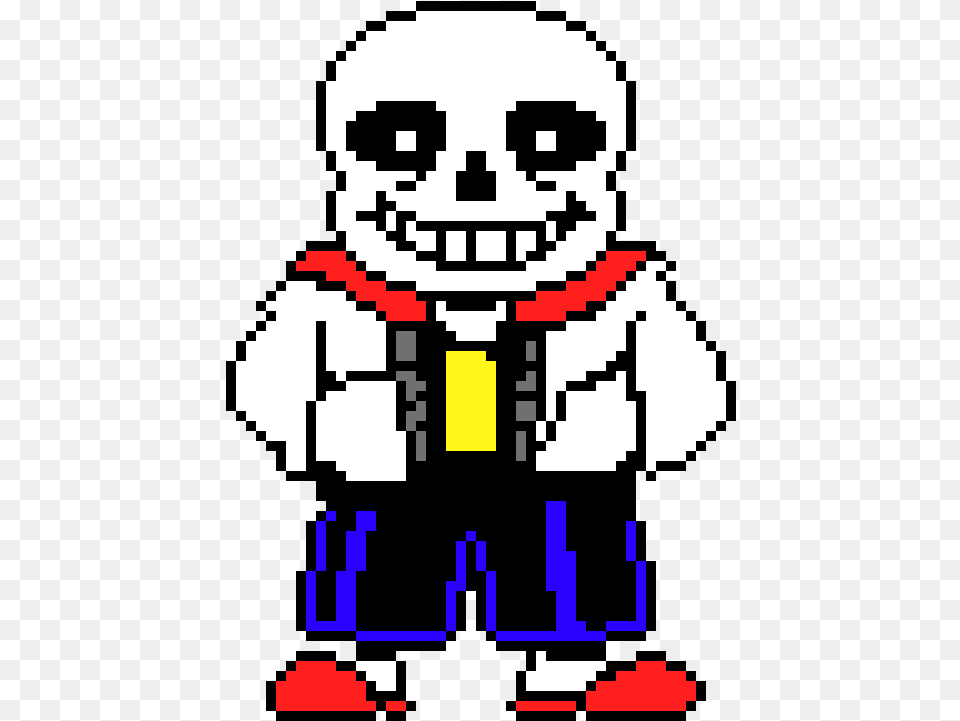 Undertale Sans Pixel, Qr Code Free Png Download