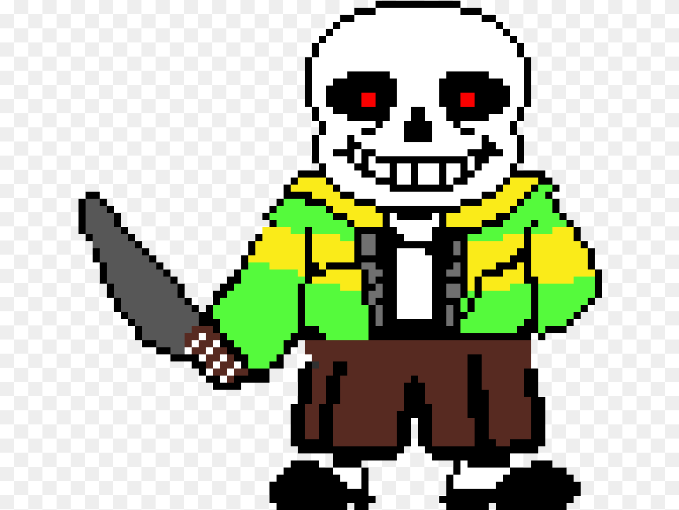 Undertale Sans Pixel, Qr Code Free Png Download