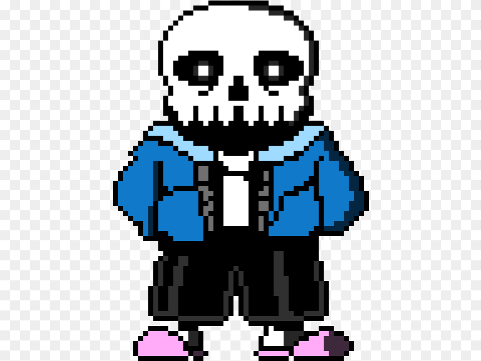 Undertale Sans Pixel, Qr Code Free Transparent Png