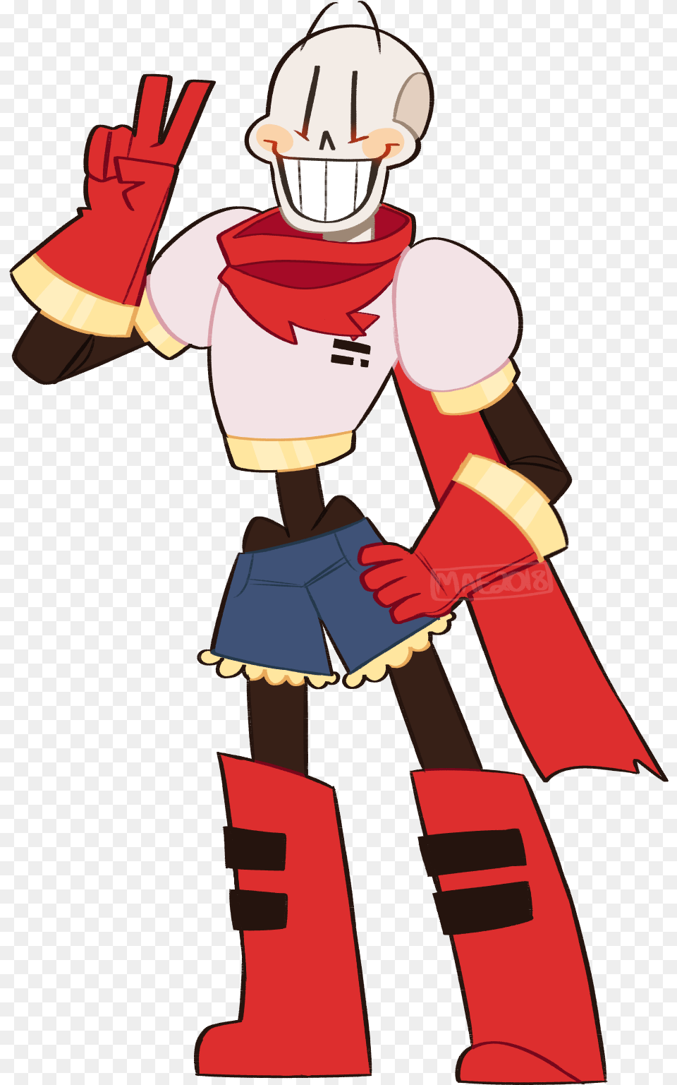 Undertale Undertale Papyrus Papyrus Papyrus Tag My Cartoon, Clothing, Glove, Baby, Book Free Png
