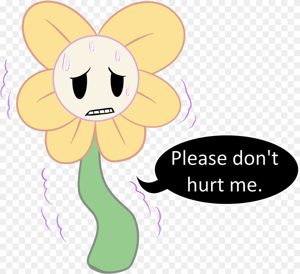 Undertaleflowey Flowey The Flower Your Best Friend Cartoon, Book, Comics, Publication, Plant Png Image