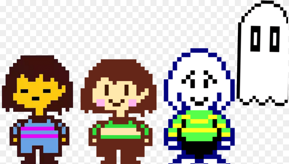 Undertalefrisk Napstablook Asrielundertale Charaunderta Undertale Asriel Pixel Art, Qr Code Free Png