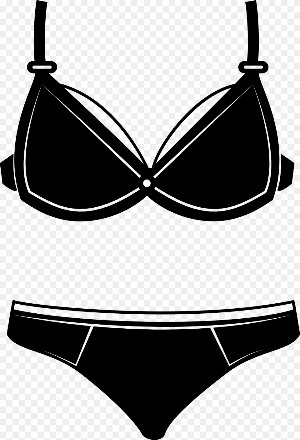 Underwear Clipart, Bra, Clothing, Lingerie, Swimwear Png Image