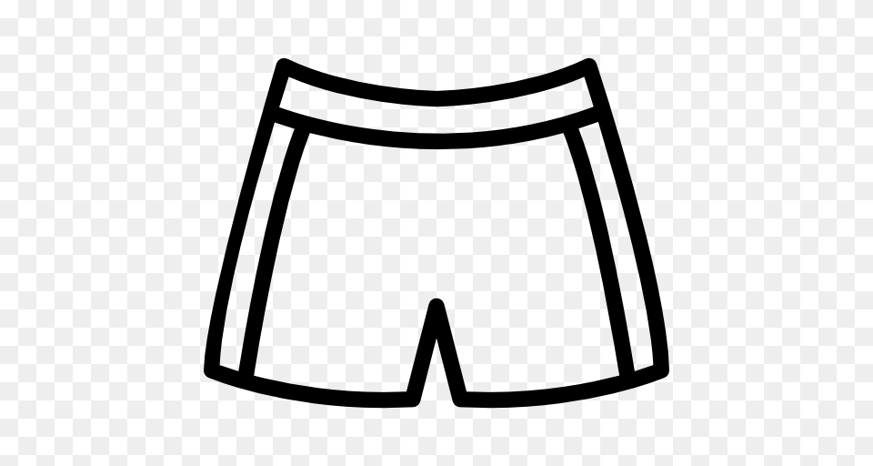 Underwear Clothing Fashion Summertime Shorts Summer Bermuda Icon, Gray Free Transparent Png