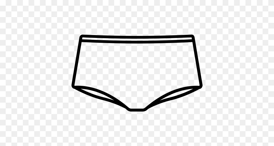Underwear Thongs Panties G String Briefs Women Lingerie Icon, Gray Png